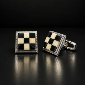 Checkerboard Cufflinks