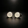 Elegant Ivory Mother Of Pearl Cufflinks