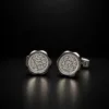 Geometric-Diamond-Mosaic-Cufflinks