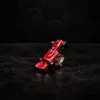 Glossy Red Race Car Lapel Pin