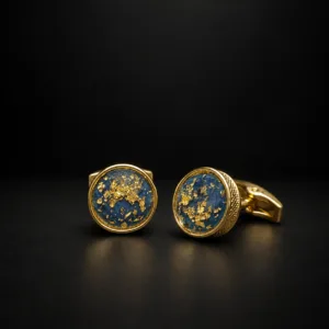 Luxury-Gold-and-Lapis-Cufflinks