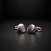 Polished Silver Cufflinks