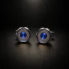 Royal-Blue-and-Silver-Cufflinks