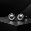 Silver Guilloché Cufflinks