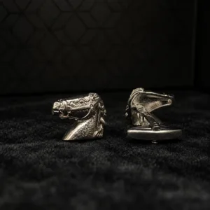 Silver Stallion Cufflinks